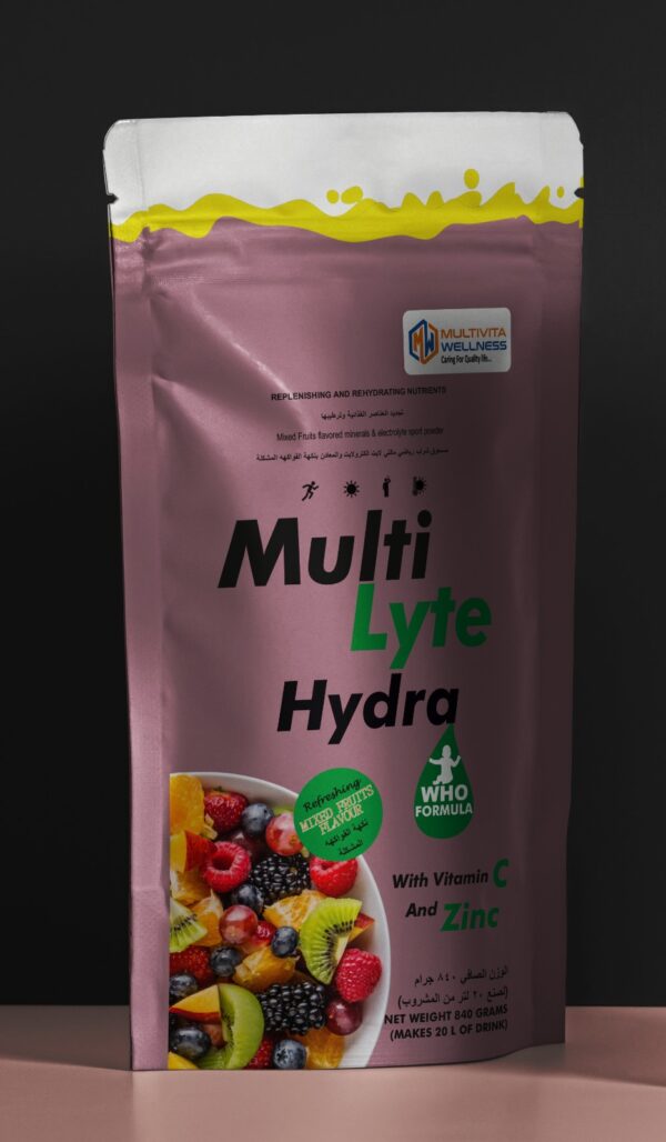 Multilyte Hydra Mix Fruits with Vitamin C & Zinc – 840g - Image 3